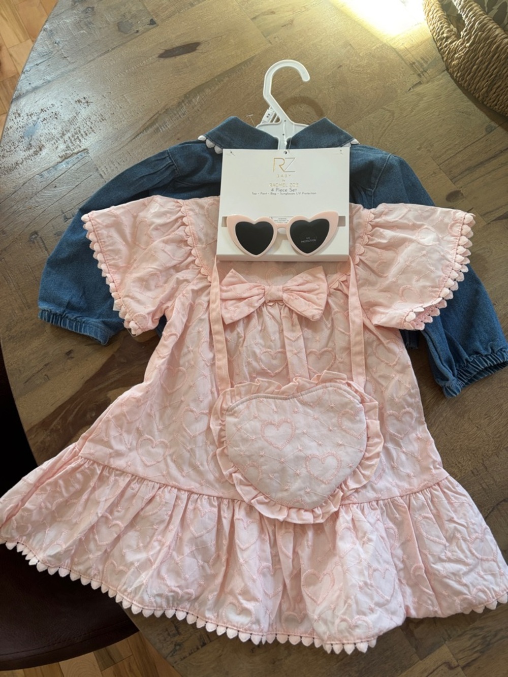 4 PC 18M Girls Dress Set